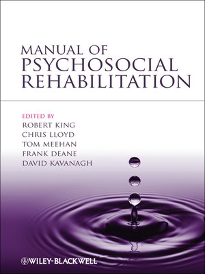 cover image of Manual of Psychosocial Rehabilitation